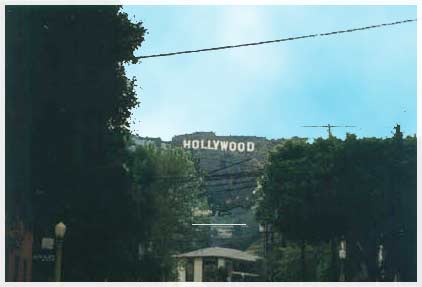 hollywood sign